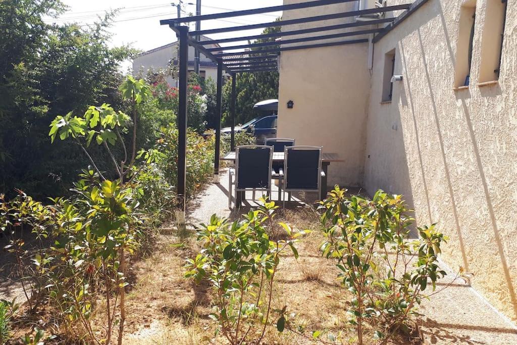 Les Pucines Bis Bas De Villa 29 M2 Luxe Rez De Jardin Climatisation Plein Sud 锡富尔勒普拉日 外观 照片
